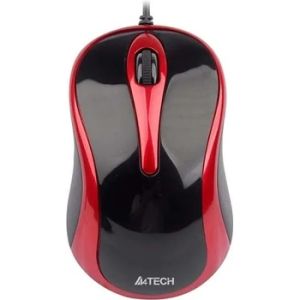 A4tech N-360-2 Жична мошка черна с червено 0