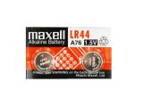 Бутонна микроалкална батерия LR-44 AG13 1.55V MAXELL 0