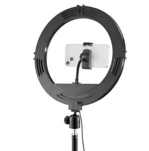 HAMA Лампа SpotLight Steady 120 LED Ring Light комплект за смартфон статив 12" 0