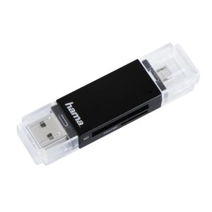 HAMA USB четец на карти OTG USB 2.0 SD/microSD 0
