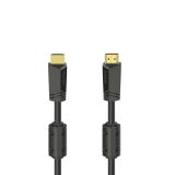 Кабел HDMI-HDMI 18Gbit/s 4K Ethernet 10m 2 филтъра позлатени конектори 0