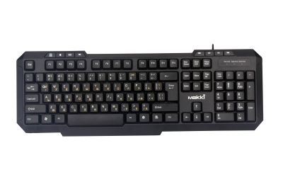Клавиатура Makki KB-106 USB кирилизирана 0