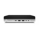 Компютър HP Elitedesk 800 G4 Mini, Intel i5-8500T 2.1 GHz (9 MB), 8 GB, DDR4, 256 GB NVMe SSD 0