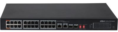 Кликни за увеличение Комутатор Dahua POE 26 Ports 24 PoE PFS3226-24ET-240 0