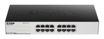 Комутатор суич D-LINK GO-SW-16G/E, 16 ПОРТОВ 10/100/1000 0