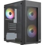 Кутия за компютър AeroCool кутия mATX Hexform-G-BK-v2 3 fans included 0