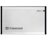 Кутия за твърд диск Transcend 0GB StoreJet 2.5" (SATA), USB 3.1, Aluminum housing 0
