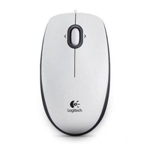 Кликни за увеличение Мишка Logitech B100 Optical wheel USB бяла 0