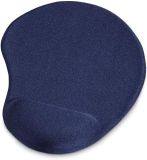 Пад за мишка с гел поставка, мини син, Ergonomic 0