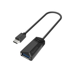 Преходник (адаптер) HAMA-200312 USB-C - USB-A 3.2 gen 1 женско, 0.15м, 5Gbit/s 0