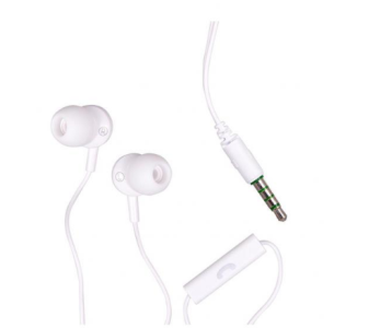 Слушалки с микрофон MAXELL EB-875 Ear BUDS тапи бели 0