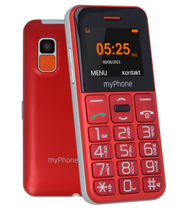 Телефон myPhone Halo Easy червен 0