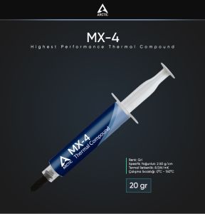 Термопаста ARCTIC MX-4 20G 0