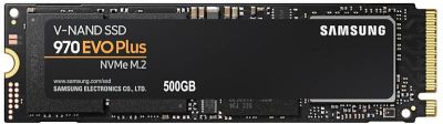 Твърд диск SSD SAMSUNG 970 EVO Plus 500GB NVMe M.2 2280 PCle 3.0x4 V-NAND 0