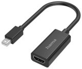 ВИДЕО АДАПТЕР HAMA, MINI DISPLAYPORT - HDMI™ ГНЕЗДО, ULTRA-HD 4K 0
