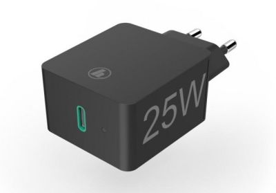 Кликни за увеличение Зарядно HAMA-210555 Power Delivery 220V (PD) / Qualcomm®, 25 Watt, черен 0