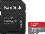 Micro SDCard SanDisk 64GB/ Class 10 140MB/s 0