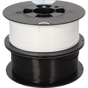 Кликни за увеличение 3D JAKE ecoPLA Бяло & Черно Икономичен комплект 0