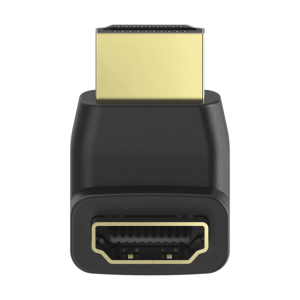 АДАПТЕР HAMA 205164, HDMI МЪЖКО - HDMI ЖЕНСКО, НА 90°, ЧЕРЕН 0