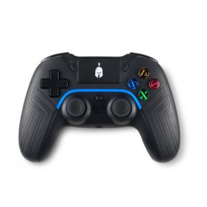 БЕЗЖИЧЕН ГЕЙМПАД SPARTAN GEAR ASPIS 4, ЗА PC И PS4, ЧЕРЕН 0