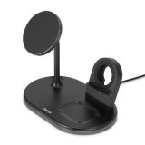 БЕЗЖИЧНО ЗАРЯДНО УСТРОЙСТВО HAMA MAGCHARGE, ЗА IPHONE AIRPODS, ЧЕРЕН 0
