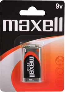 Кликни за увеличение Батерия MAXELL 6F22 9V Манганова 0