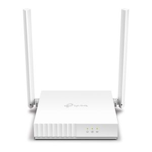 Кликни за увеличение Безжичен рутер TL-WR820N, 300 Mbps, Wireless n, 2x LAN, 1x WAN, 2x 5dBi външни антени 0