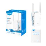 Безжичен усилвател Range Extender Ap Cudy 1200 WiFi5 AC1200 1xGigabit Ethernet Port 0
