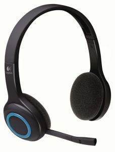 Кликни за увеличение Безжични слушалки с микрофон Logitech H600 0