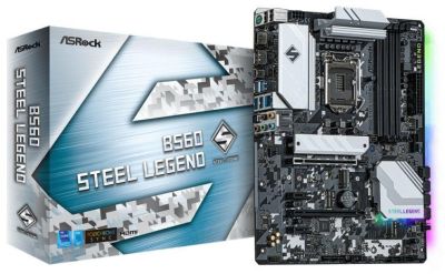 Кликни за увеличение Дънна платка ASRock B560 Steel Legend, socket 1200, ATX 0
