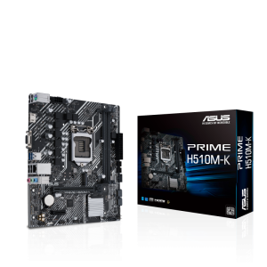 Кликни за увеличение Дънна платка ASUS PRIME H510M-K/LGA1200 0