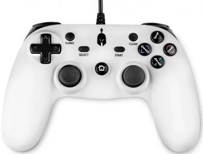 Геймърски джойстик Spartan Gear Opion Wired Controller PC/PS3 Compatible, бял 0