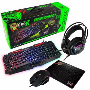 Гейминг комбо ROXPOWER T-ROX 4in1 0