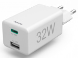 HAMA Бързо мини зарядно 1xUSB-C 1xUSB-A 32W White 0