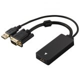 HAMA Конвертор от VGA+USB към HDMI 0