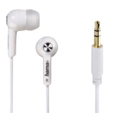 HAMA Слушалки-тапи In Ear Basic4Music White 0