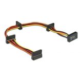Кабел Delock Power SATA 4 x SATA 15 Pin 40cm 0