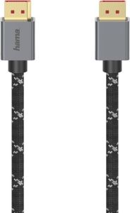 Кликни за увеличение Кабел HAMA-200505 DisplayPort 1.4 мъжко Ultra-HD 8K 2m 32.4Gbit/s 0