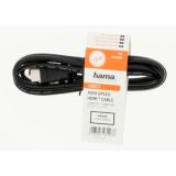 Кабел HAMA-205000 HDMI мъжко - HDMI мъжко, 10Gbit/s, 1.5 m, 1080p, булк опаковка 0