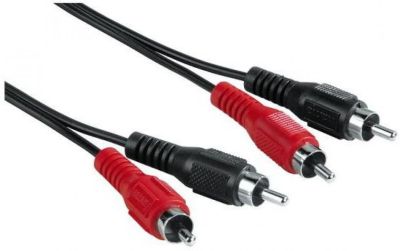 Кабел HAMA 2xRCA M - 2XRCA M 1.5M 0