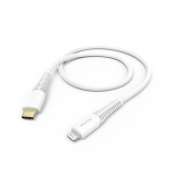Кабел Lightning USB-C Type C бял 1,5м за бързо зареждане Apple iPhone 0