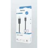 Кабел USB-C - USB-A 3.2 Gen 1мъжко 1,5м 5GBit/s 0