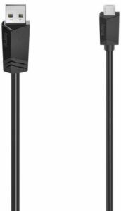Кабел USB -> microUSB, 1.5м, екраниран 0