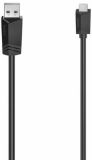 Кабел USB тип А мъжко - мини USB тип B мъжко,1.5м, 3 звезди 0