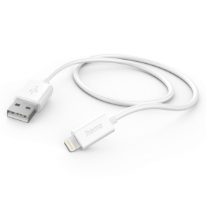 Кликни за увеличение Кабел за зарежданеUSB Charging/Sync Lightning Apple iPhone 1m white 0