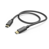 Кабел за зареждане USB-C USB-C 1m black 0