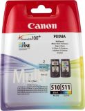 Касета мастило Canon Pixma PG-510 BK / CL-511 Multi pack 0