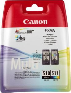 Касета мастило Canon Pixma PG-510 BK / CL-511 Multi pack 0