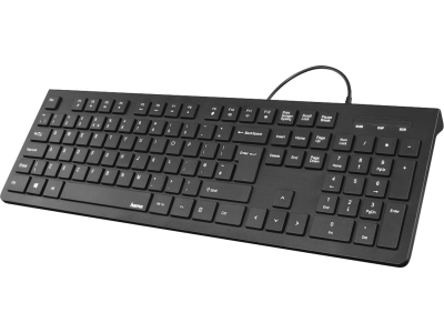 Клавиатура HAMA KC-200, USB, черна 0