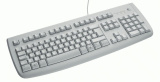 Клавиатура Logitech Deluxe 250 USB Бяла 0